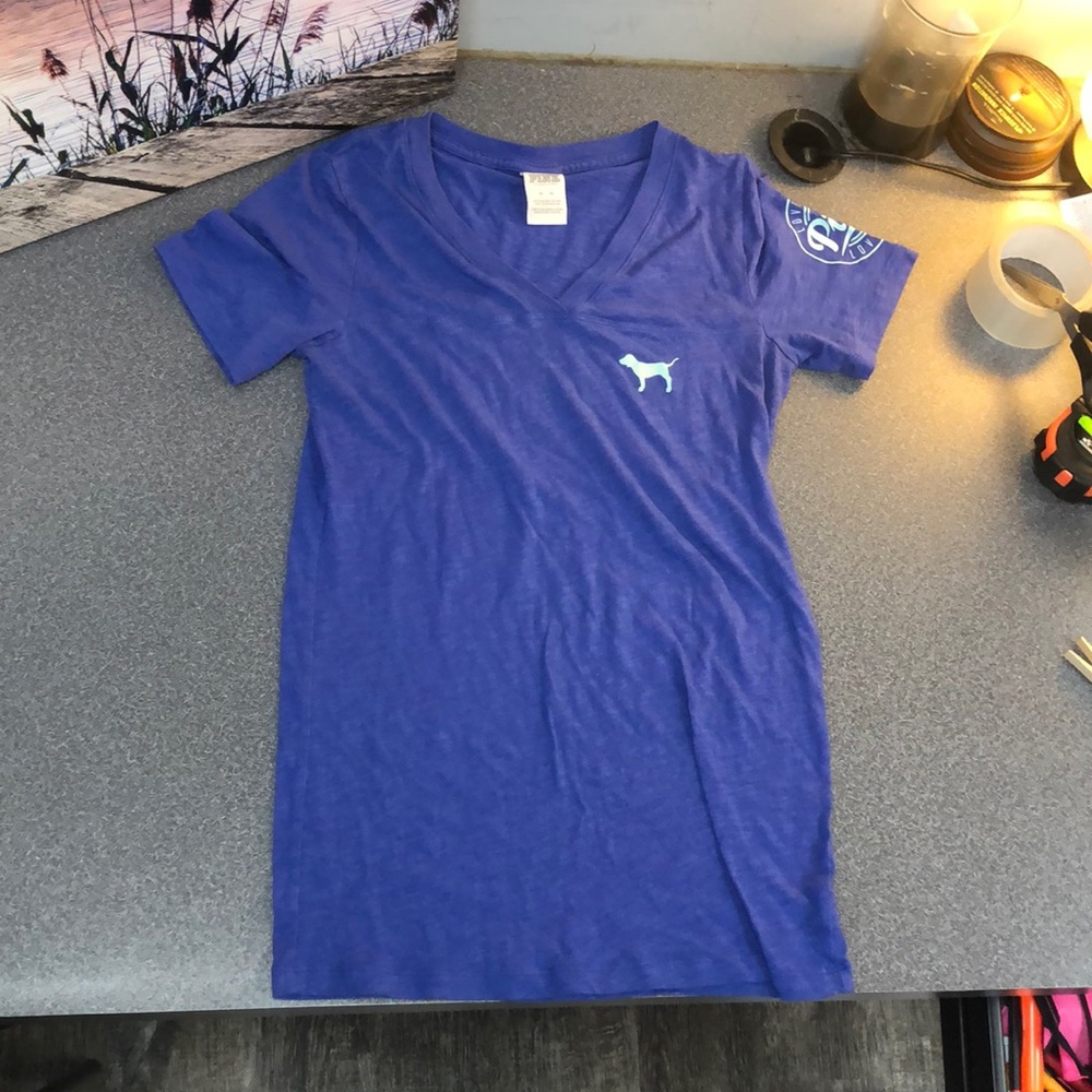 Pink & Aqua PINK Tee